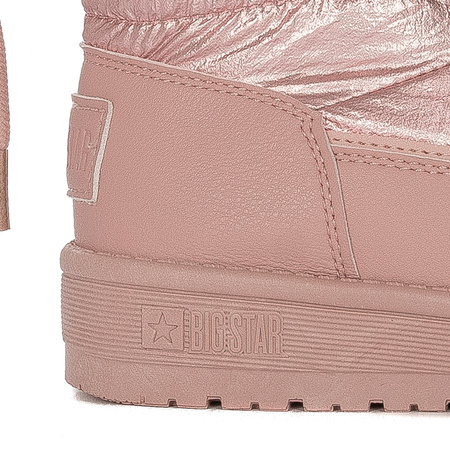 Big Star Śniegowce dziecięce dziewczęce Pink różowe