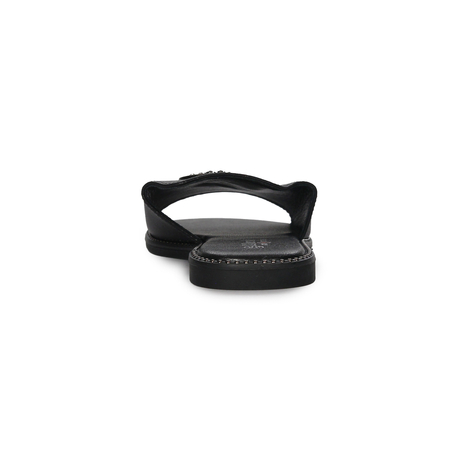 S.Barski Women's Black Slides