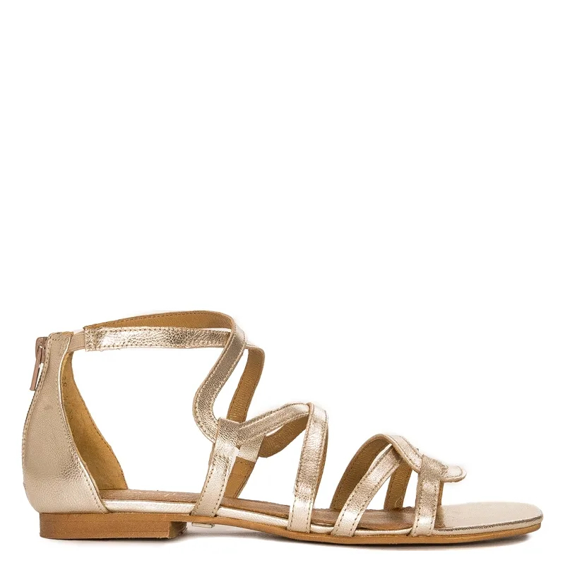 Maciejka women's Gold Sandals