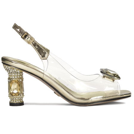 Sca'viola Women's Gold-M Sandals