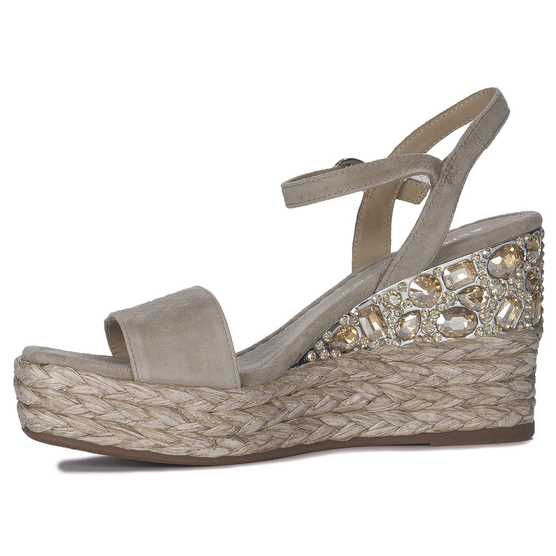 Alma En Pena Grey Sandals V240956