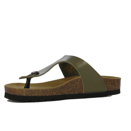 Scholl Women's flip-flops Nicole Khaki