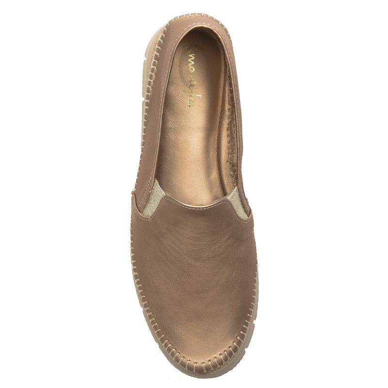 Maciejka 03512-53/00-0 Dark Gold Flat Shoes