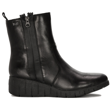 Rieker Women's insulated leather boots Black