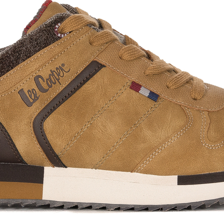Sneakersy Lee Cooper Brown Brązowe