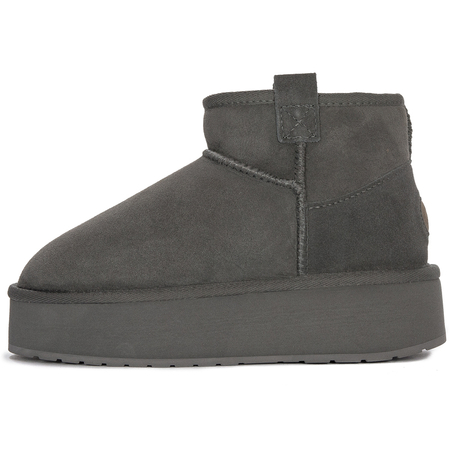 EMU Australia Foy Flatform Micro Charcoal W13073 CHARCOAL