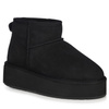 EMU Australia Stinger Micro Flatform Black Boots