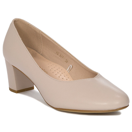 Sergio Leone PB177 Light Gray Pu Pumps