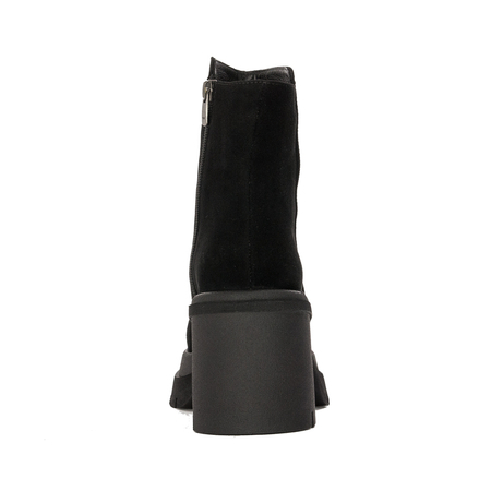 Leather Boccato boots on the Black post