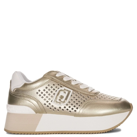Liu Jo Sneakersy Damskie Na Platformie Złote