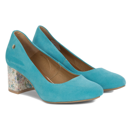 Maciejka Light Blue Pumps