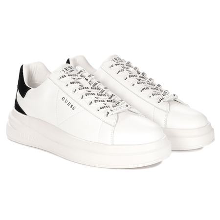 Guess Sneakersy Męskie Biało Czarne