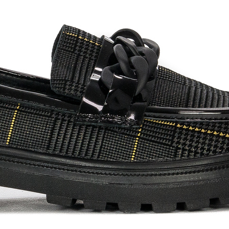 Women's shoes Artiker black shoes on the platform