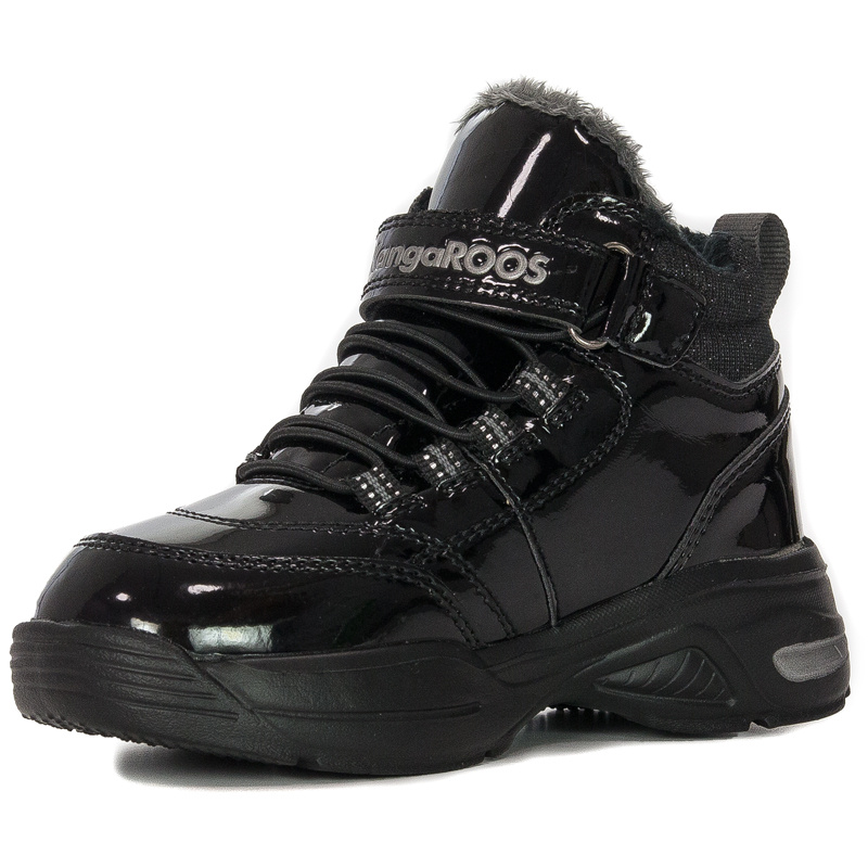 Botki dla dziewczynki Kangaroos 18789-5500 Jet Black/Mono