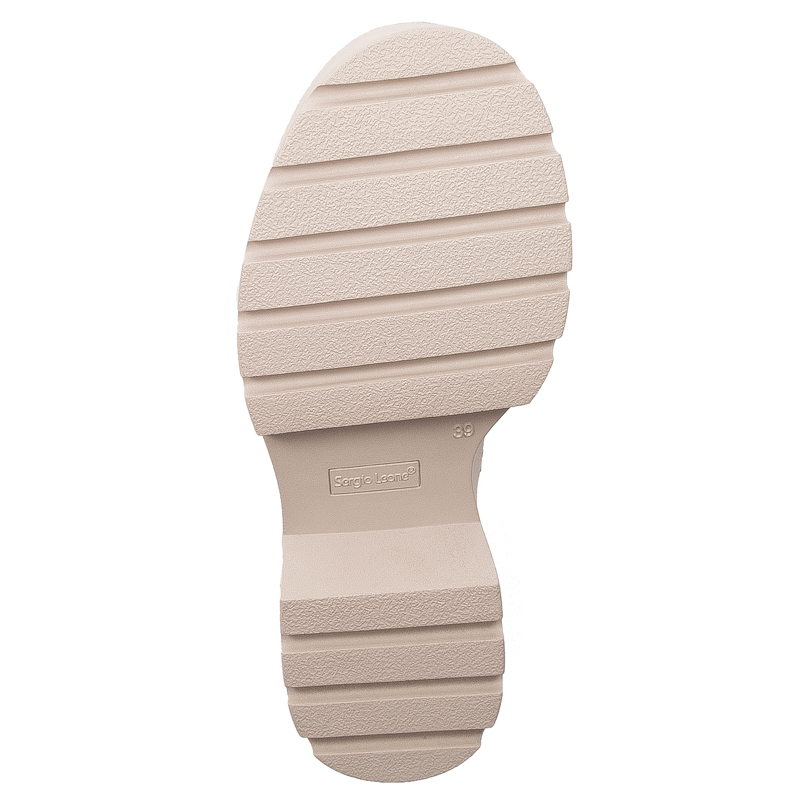 Boots Sergio insulated on the platform Beige