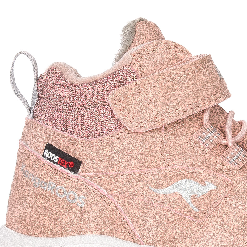 Botki dziewczęce Kangaroos 18789-6118 Dusty Rose/Silver