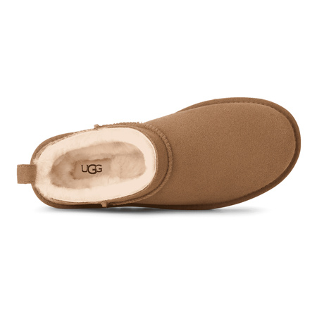 UGG Women's Platform Slippers W Classic Micro Chestnut
