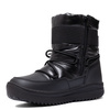 Tommy Hilfiger Quilted Zip Snow Boots Women Black T3A5-34052-BLACK