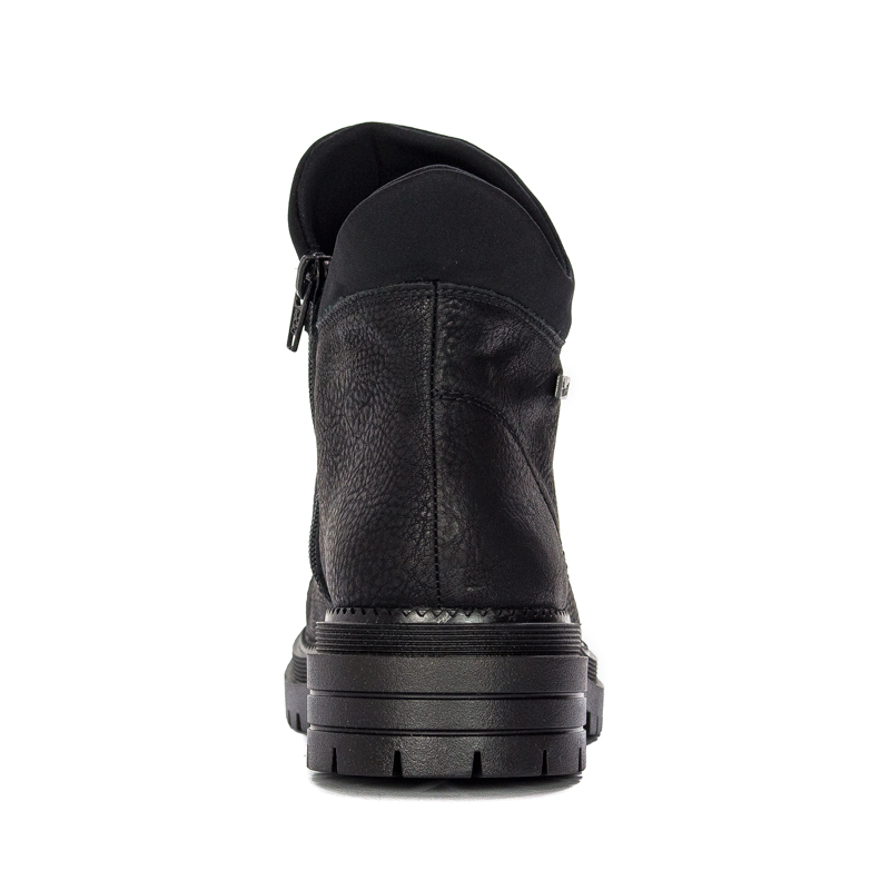 Rieker Y3163-00 Warned Black Boots
