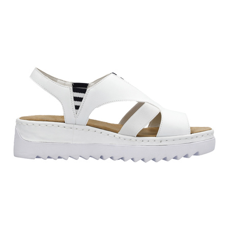Rieker Women's White Sandals