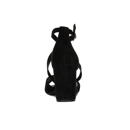 Sergio Leone SK865 Black Sandals