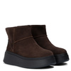 Maciejka Women's Velvet Chocolate Ankle Boots