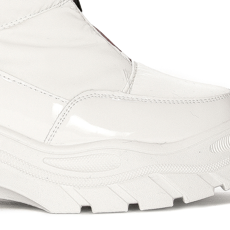 Filippo Women's white insulated snow boots
