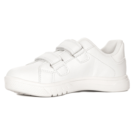 Big Star Children's girls' velcro white sneakers