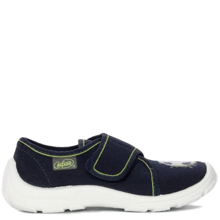 Befado Children's Boy's Danny Low Shoes Navy Blue + Football