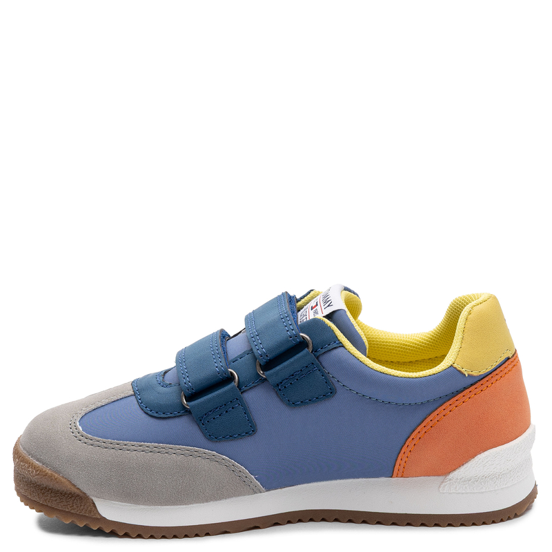 Tommy Hilfiger Sportowe na Rzepy Sneakersy Chłopięce Wielokolorowe T3B4-32328-1185-999