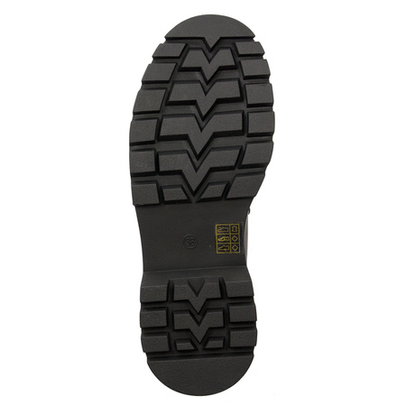 Women's leather shoes Artiker on the Black platform