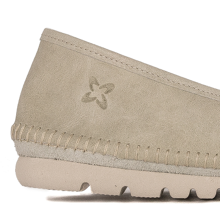 Maciejka Green + Gold Low Shoes