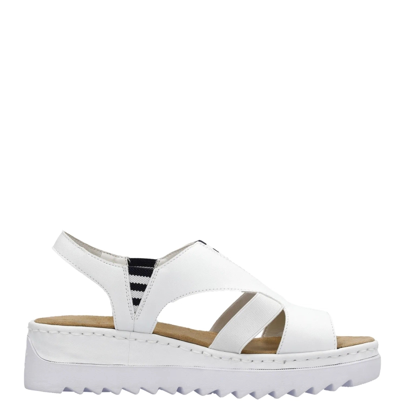 Rieker Women's White Sandals