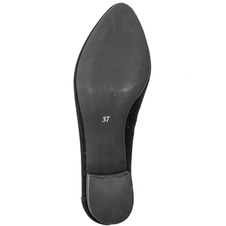 Inofio 1151-2 Czarny Zamsz Pumps