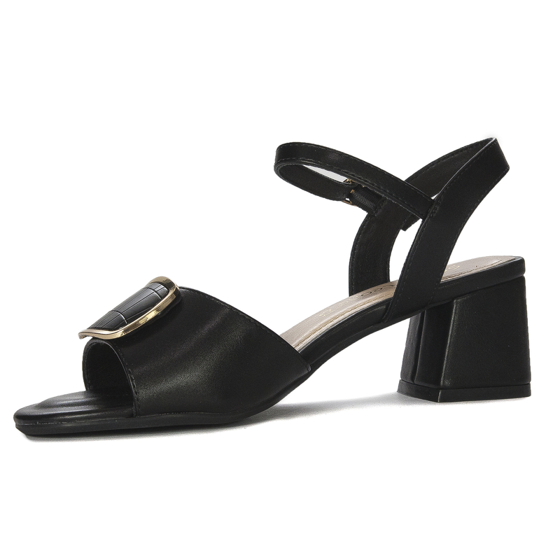 Sergio Leone Black Sandals