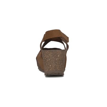 Yokono Women's leather anchor sandals Bari Ser Cuero brown