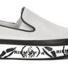 S.Barski Women's Low shoes Leather Silver