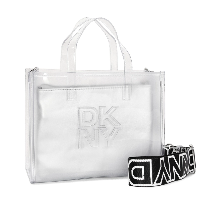 DKNY Torebka Damska Przezroczysta