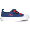 Trampki dziecięce Lee Cooper na rzepy Niebieskie