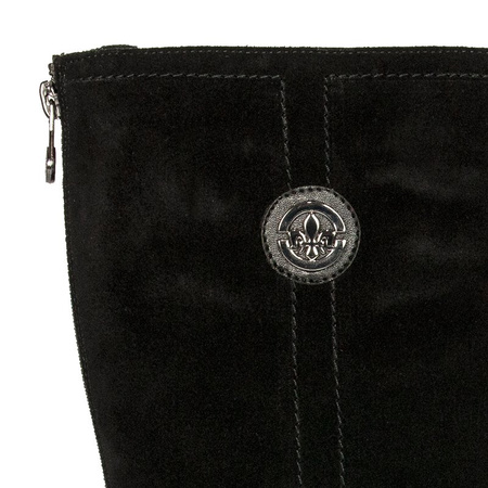 Rieker Y4470-00 Black Knee-high Boots