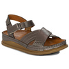 Maciejka Women's Leather Sandals Silver