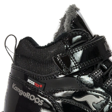 Botki dla dziewczynki Kangaroos 18789-5500 Jet Black/Mono