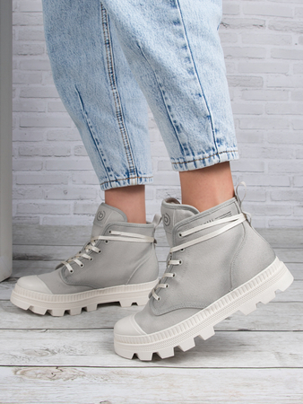 Bugatti Women's ankle boots Light Gray