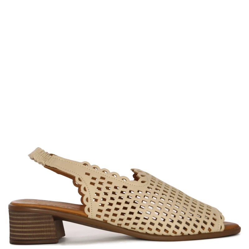 T.Sokolski Women's Leather Sandals Beige