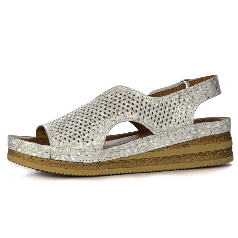 Maciejka L4494-35/00-1 Silver Sandals