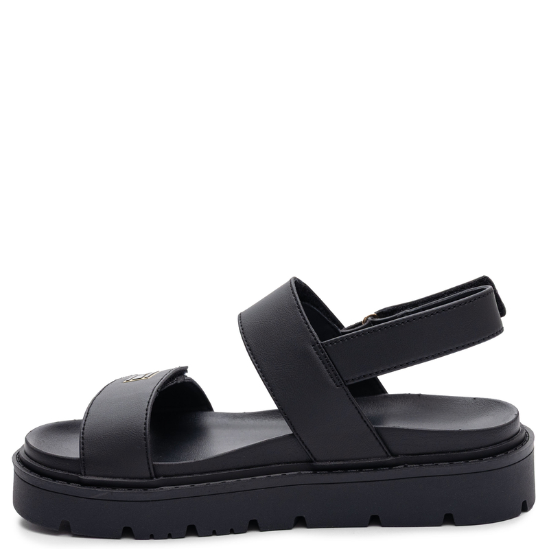 Tommy Hilfiger Women's Black Sandals T3A2-34284-BLACK
