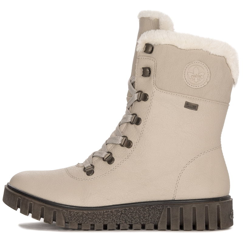 Rieker Boots women's beige insulated boots