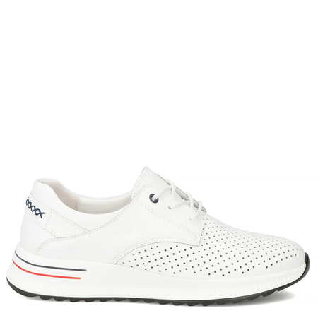 Filippo Women's Leather Sneakers White DP6022-26-WH