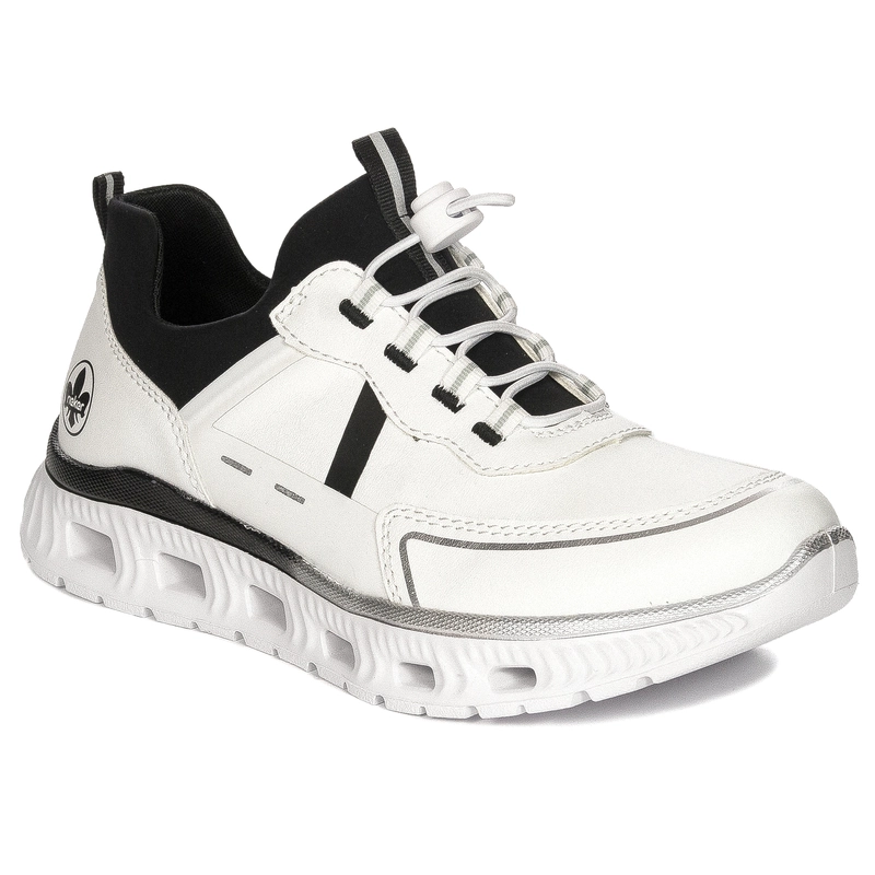 Rieker Women's White Combination Sneakers