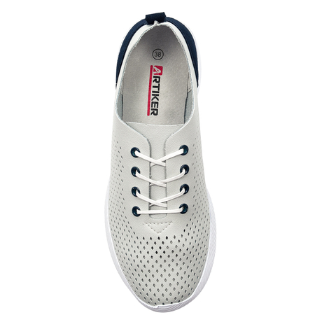 Artiker Sneakersy Damskie Białe